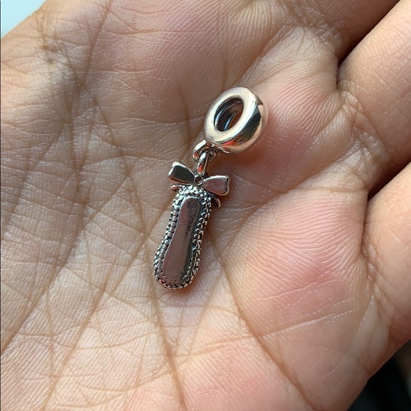 ❤️Pandora ballerina CZ slipper shoe dangle charm - Picture 8 of 12